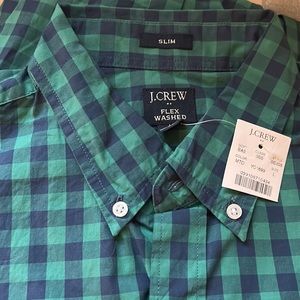 NWT3 Men’s slim Size L long sleeve dress shirts